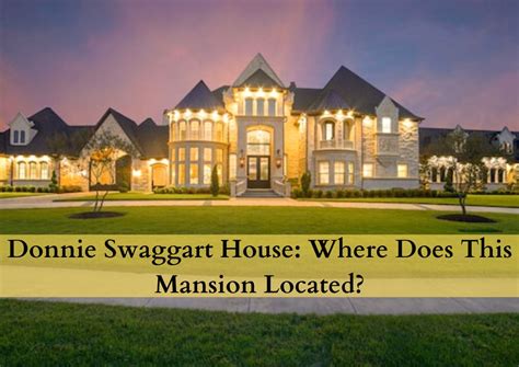 Jimmy Swaggart is trying to justify his corruption. . Donnie swaggart house photos